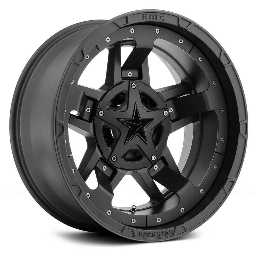 KMC ROCKSTAR XD 3 17X9 5/127 N12 MATTE BLACK
